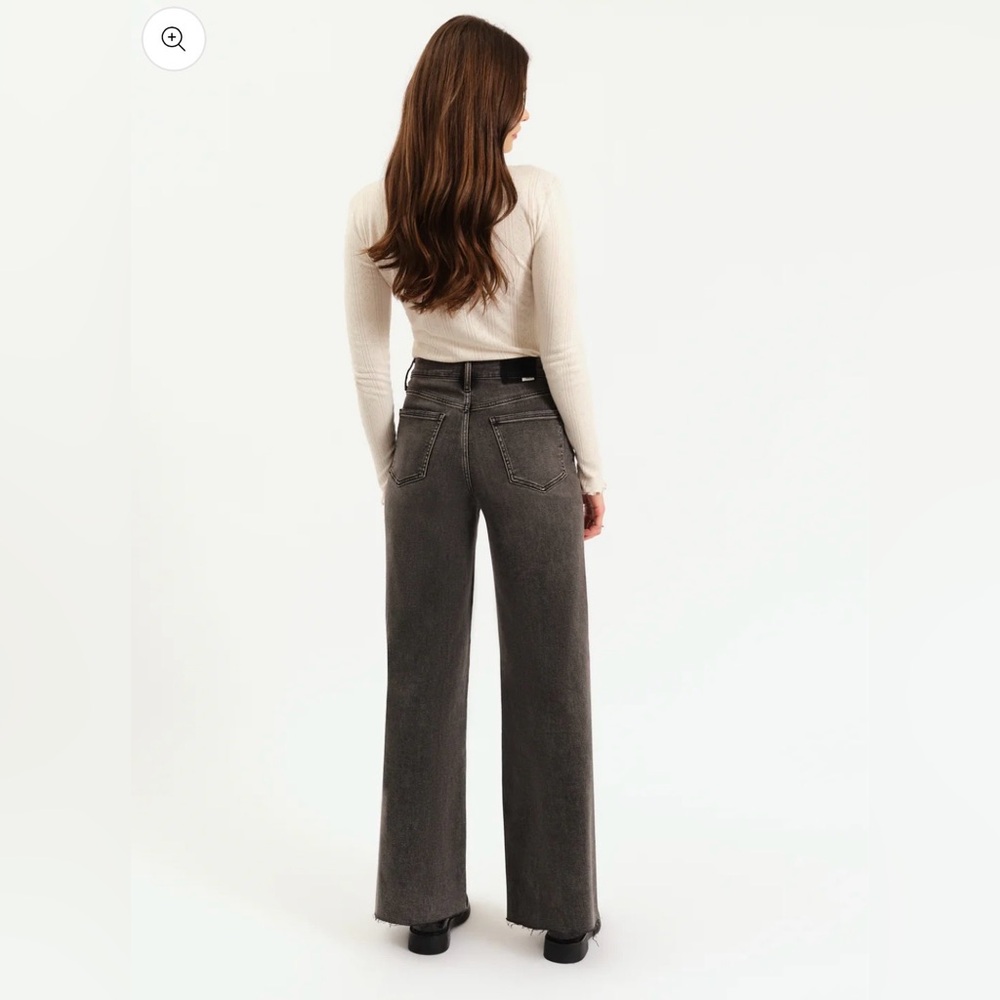New Daze Denim Far out high rise wide leg jeans Sz 29 - Picture 4 of 8
